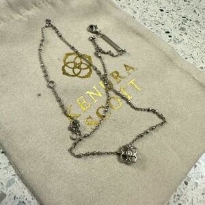 Silver Kendra Scott necklace